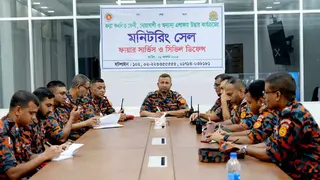 বন্যা কবলিতদের উদ্ধারে ফায়ার সার্ভিসের মনিটরিং সেল চালু